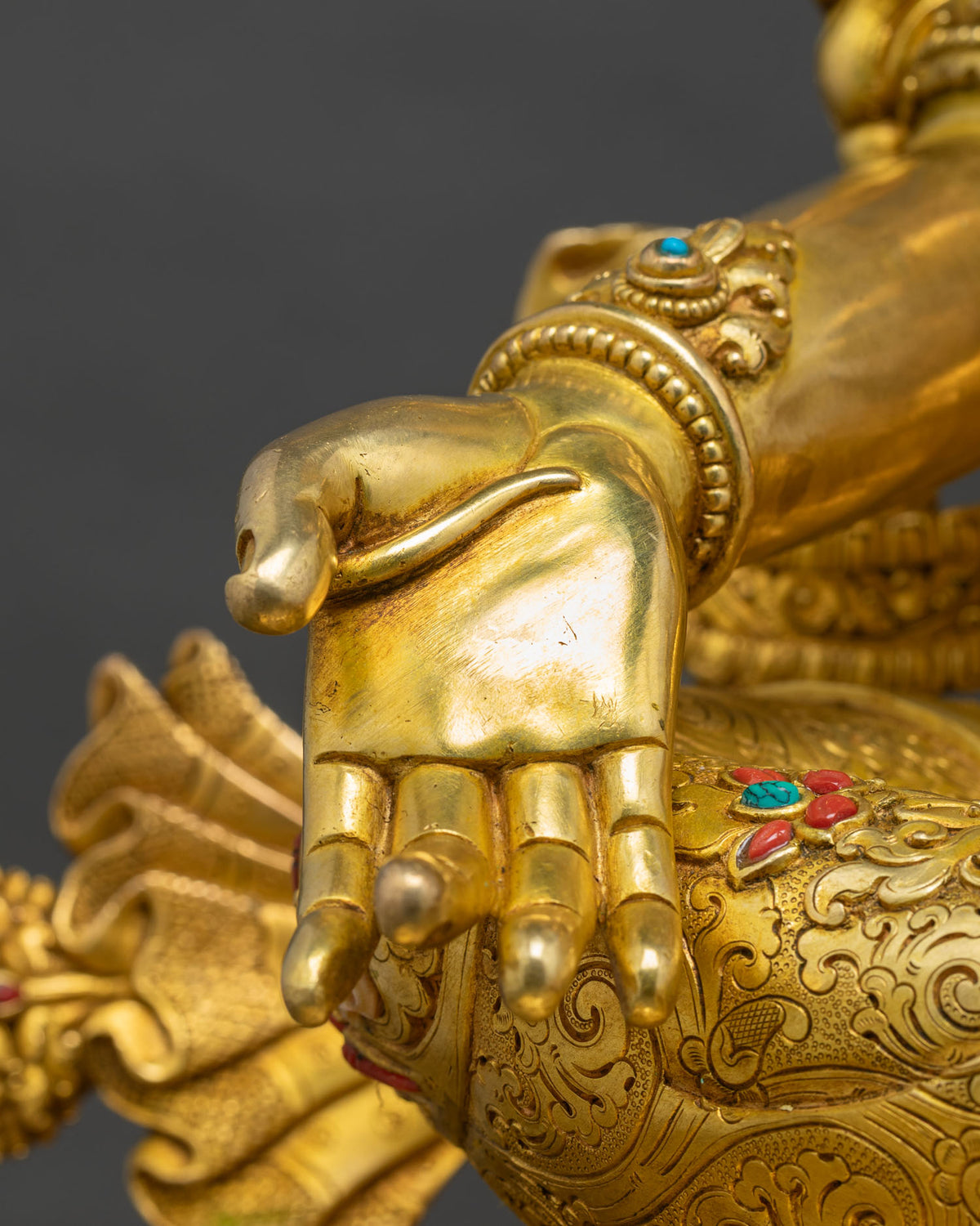 Large Green Tara Statue | Symbol of Swift Compassion & Liberation