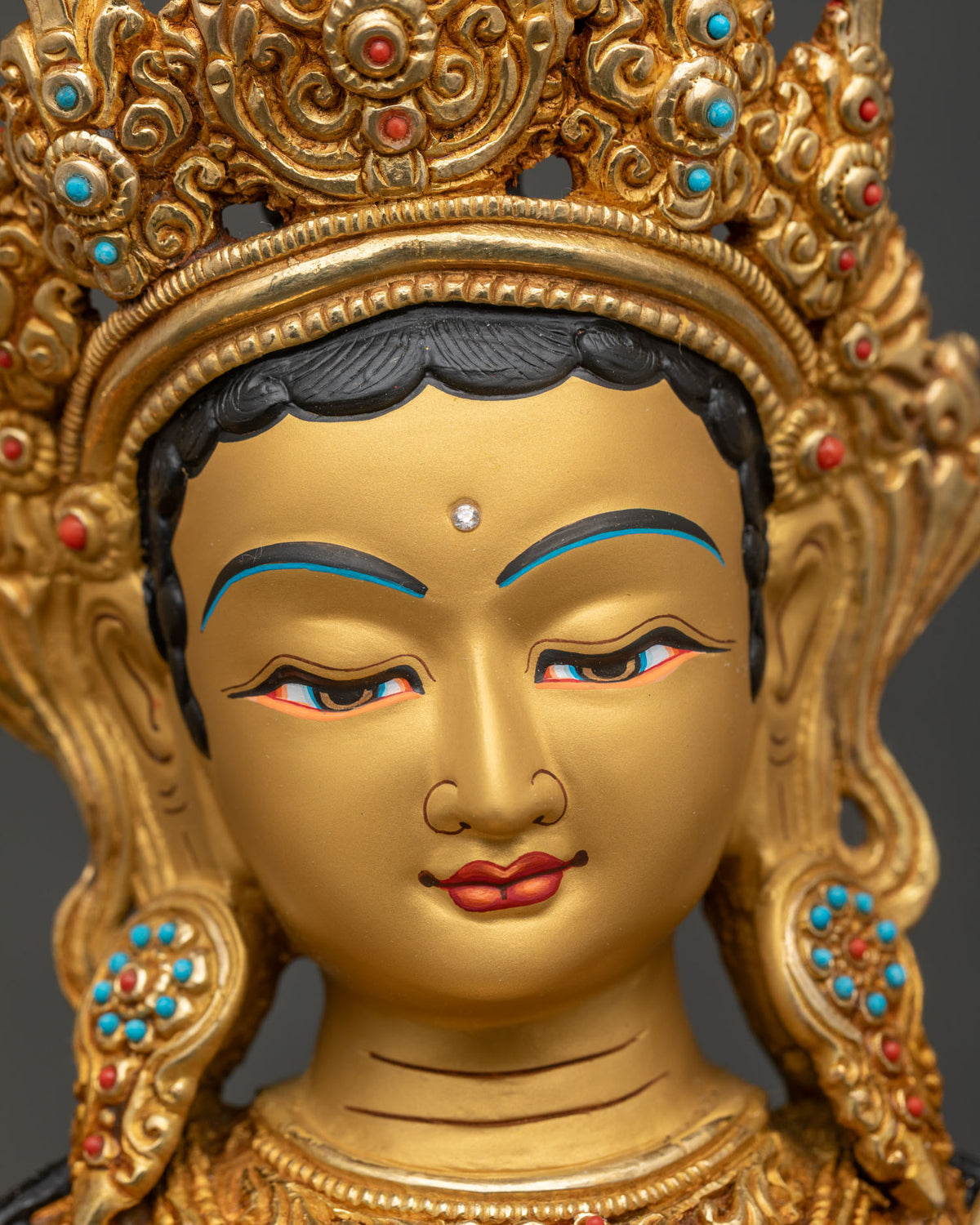 Green Tara Statue