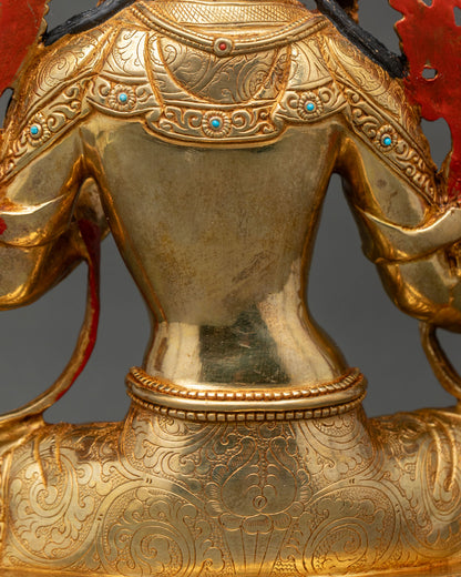 Green Tara Statue