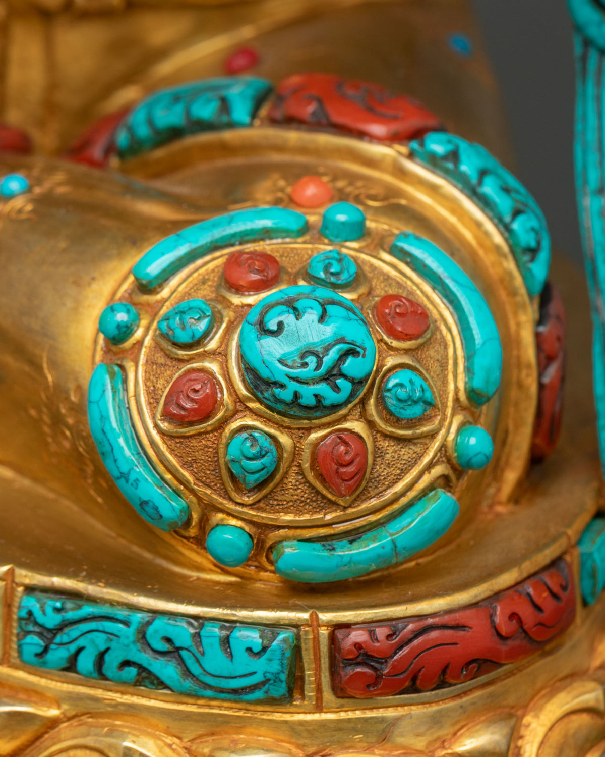 Divine Green Tara Copper Statue – Buddhist Meditation & Altar Decor