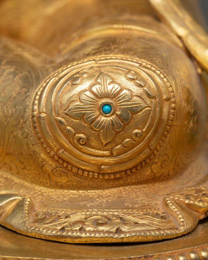 Handcrafted Green Tara Statue | Mother of Liberation & Fearlessness