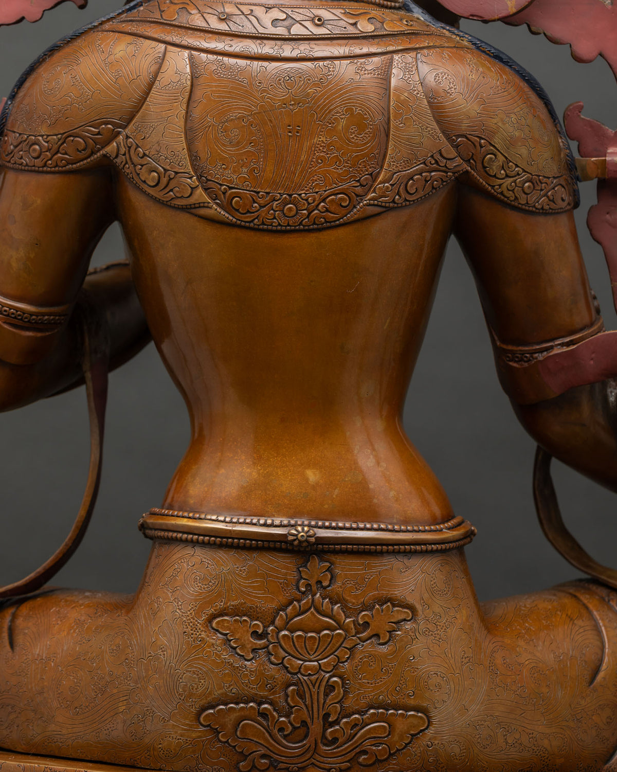 Green Tara Oxidized Statue | 28" Life-Size Buddhist Goddess Idol