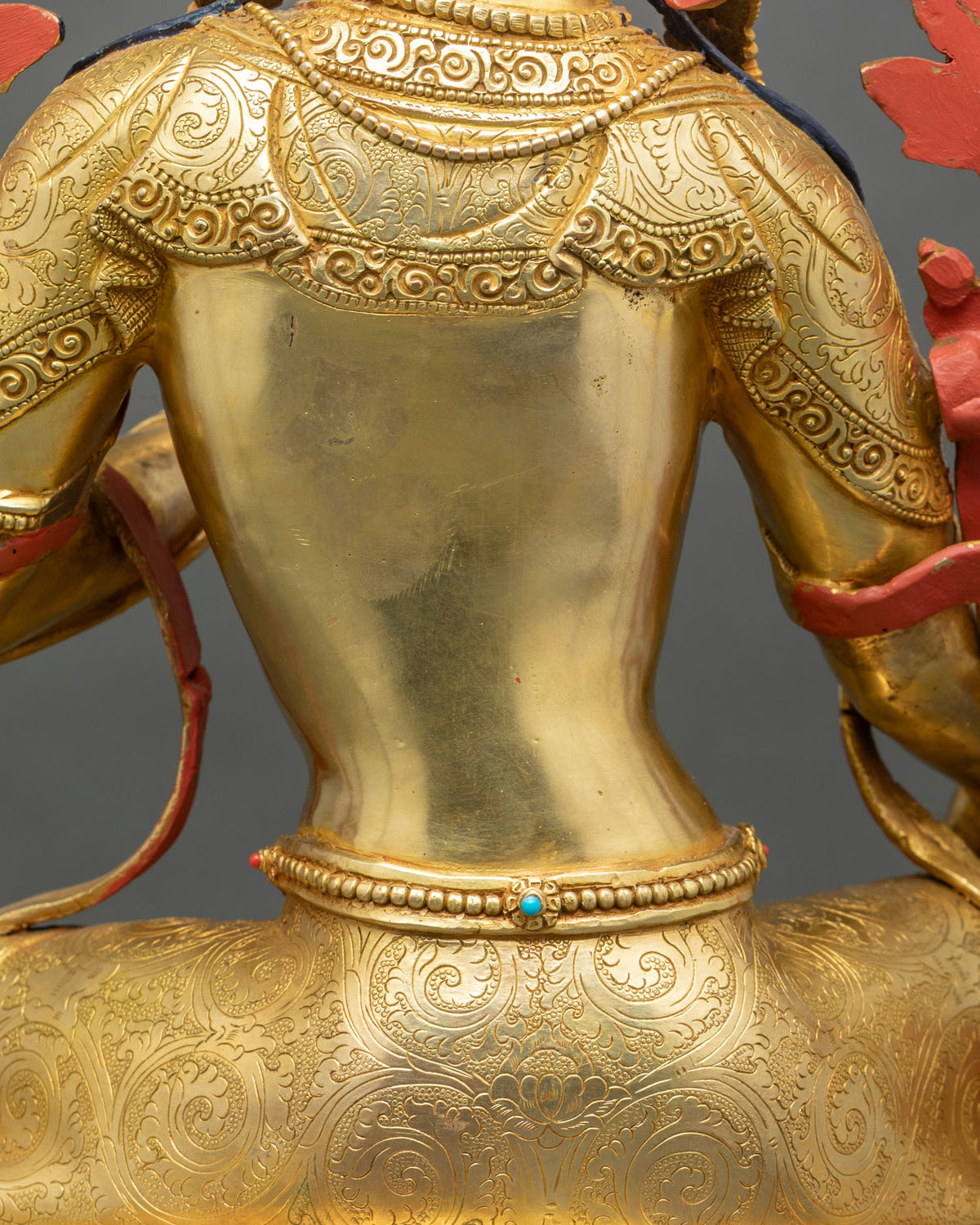 Handcrafted Green Tara Statue | Compassionate Mother Who Dispels Fear