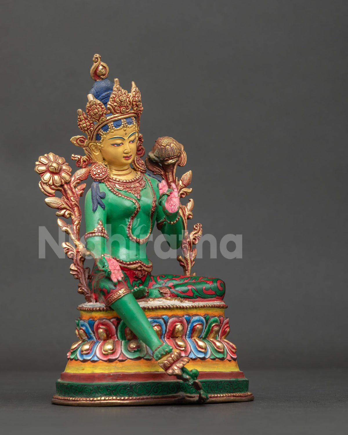 Green Tara Statue