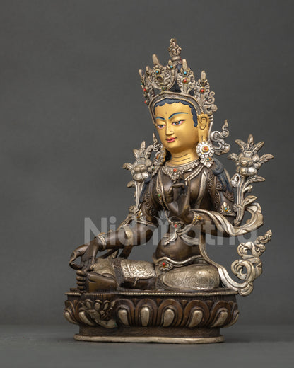 Green Tara Statue for Altar & Shrine | Goddess of Swift Protection
