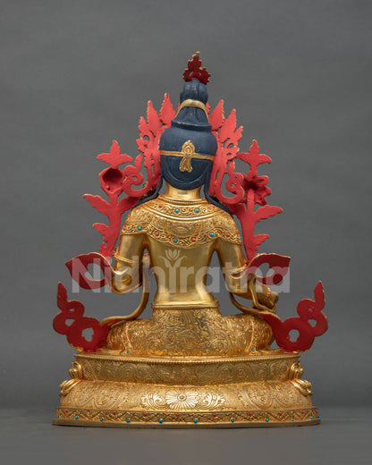 Green Tara Statue