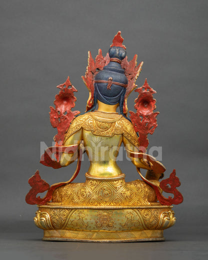 Green Tara Statue
