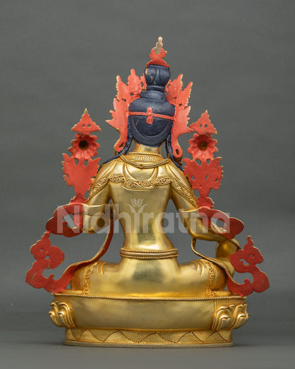 Green Tara Statue