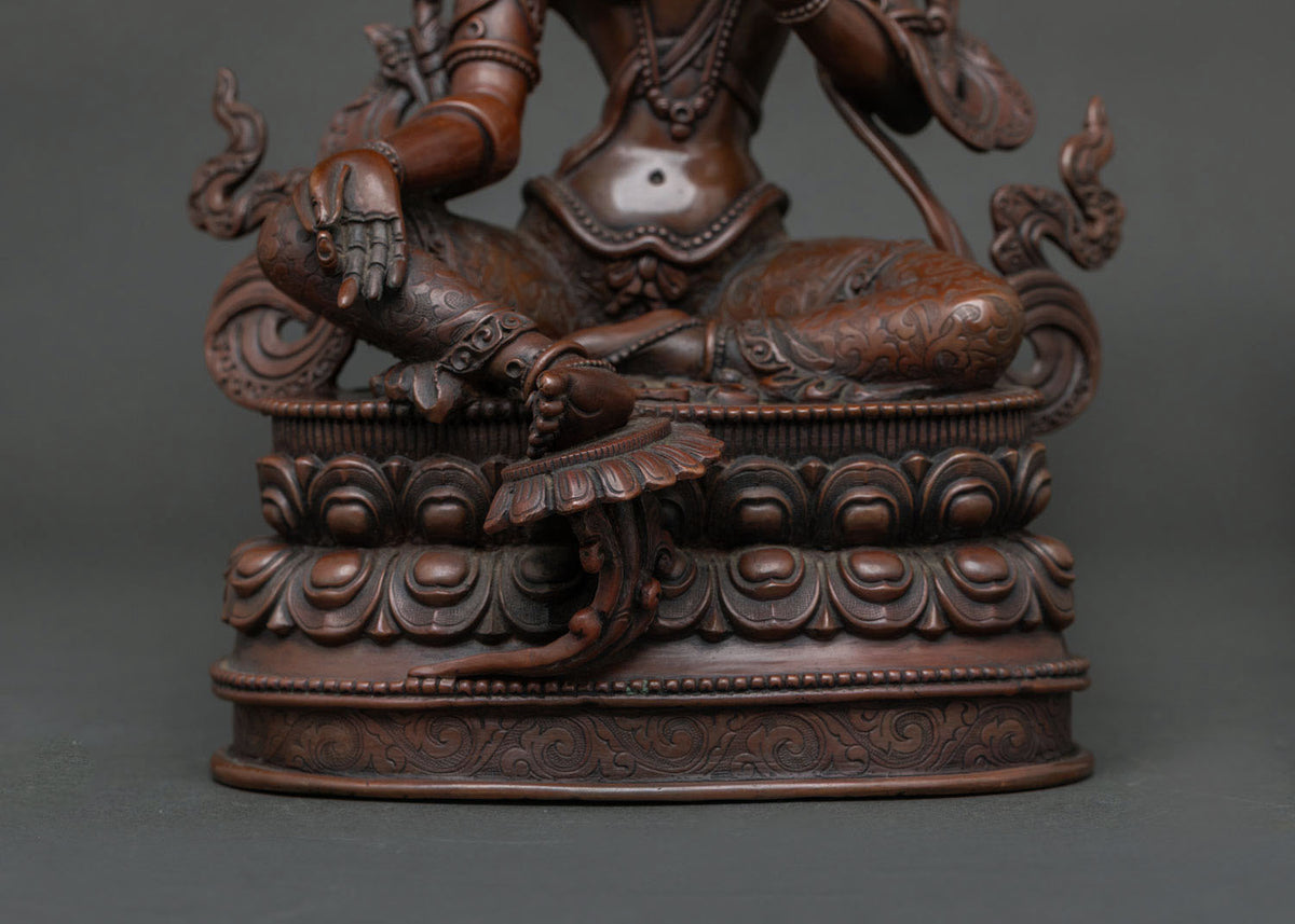 Green Tara Statue | Swift Protector and Mother of Liberation