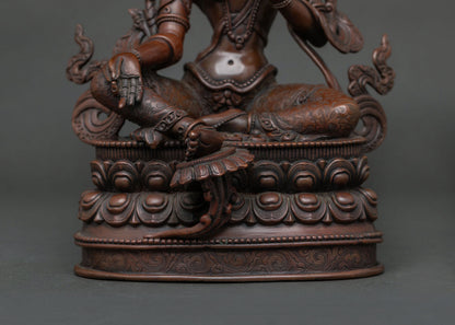 Green Tara Statue | Swift Protector and Mother of Liberation