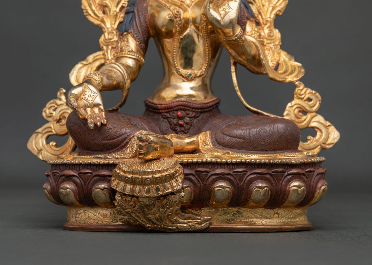 Green Tara Statue | Sacred Symbol of Compassion and Protection