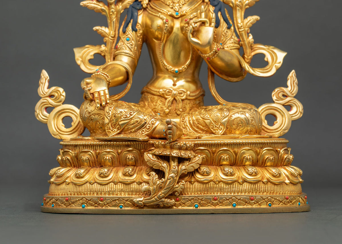 Green Tara Statue