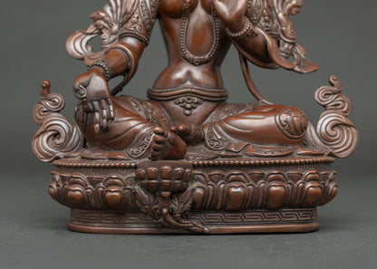 Green Tara Statue | Mother of Liberation Buddhist Sculpture