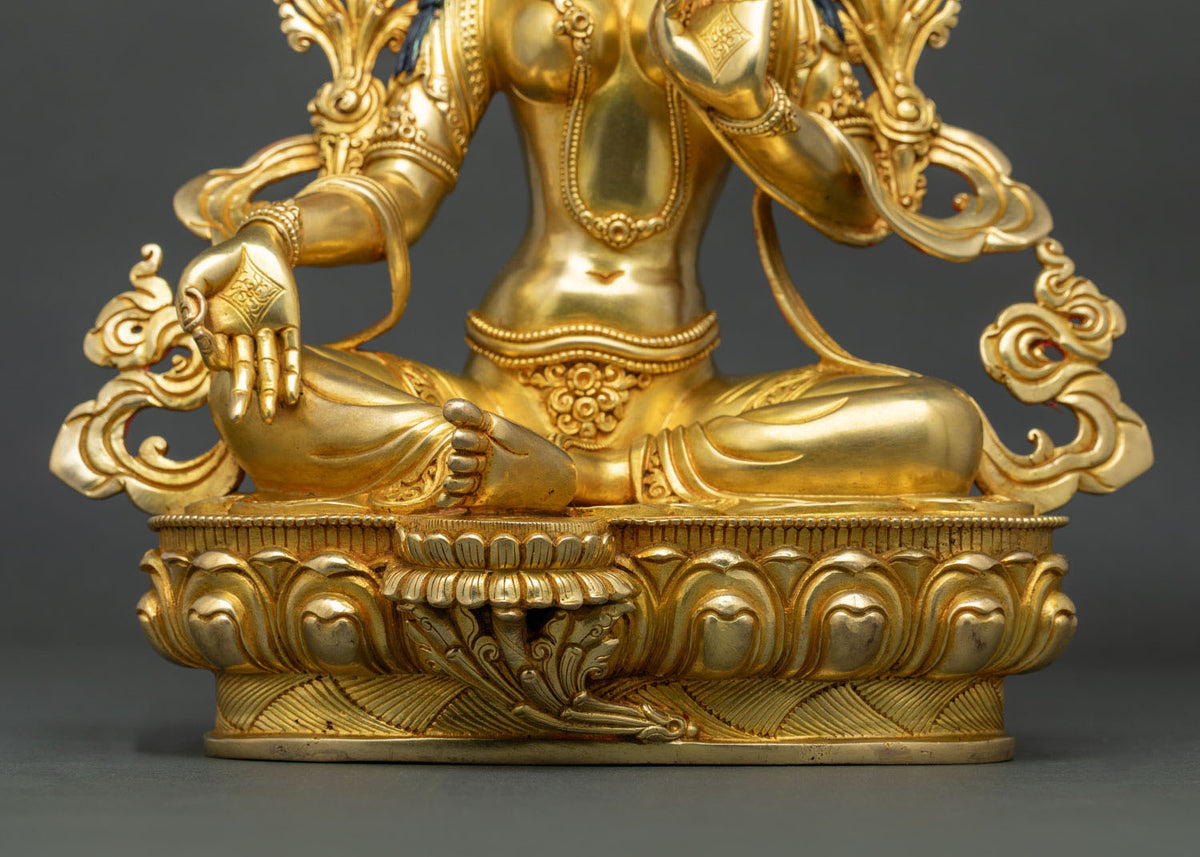 Green Tara Statue