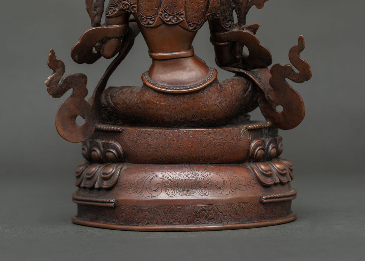 Green Tara Statue | Swift Protector and Mother of Liberation