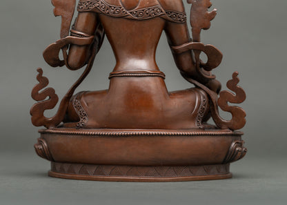 Green Tara Statue | Female Bodhisattva of Compassion