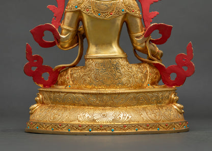 Green Tara Statue