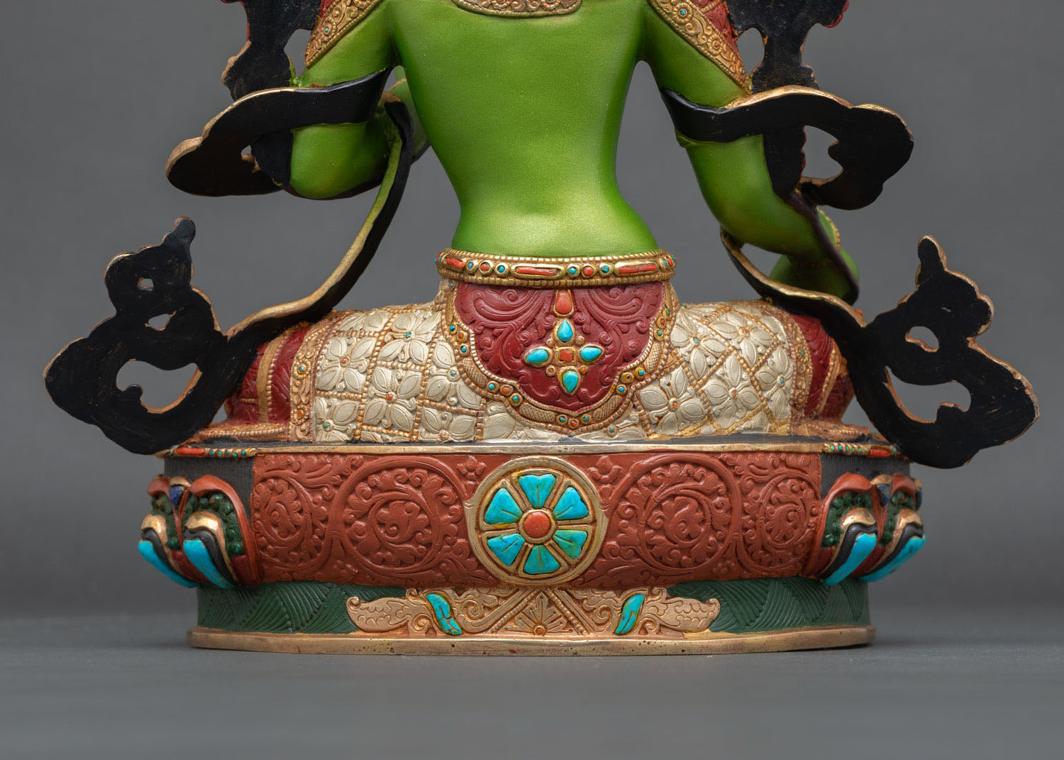 Green Tara Statue | Traditional Nepalese Craftsmanship