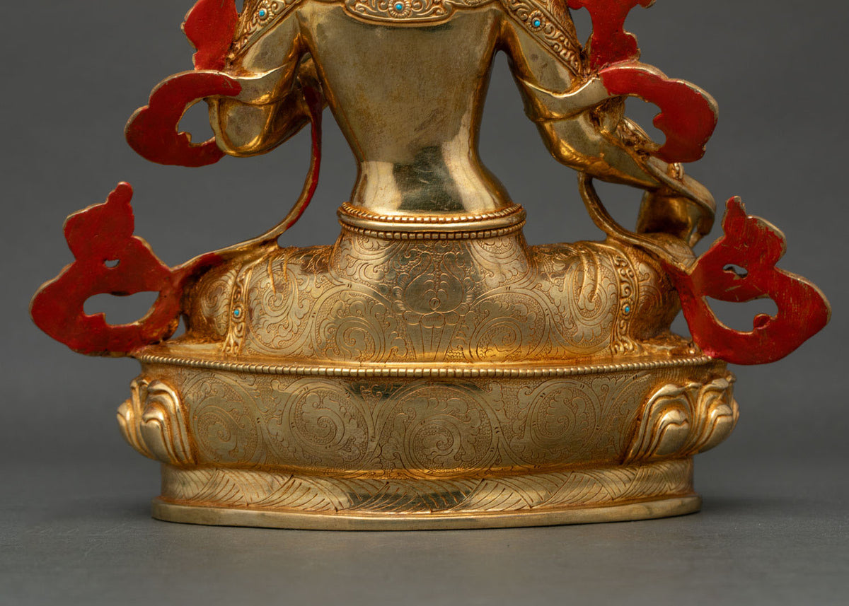 Green Tara Statue