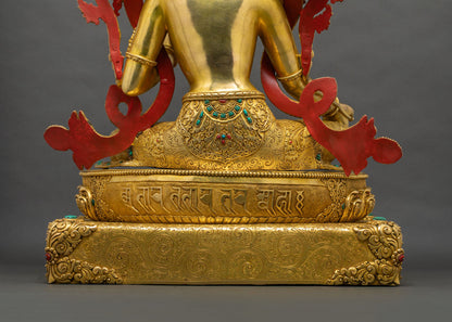 Large Green Tara Statue | Symbol of Swift Compassion & Liberation
