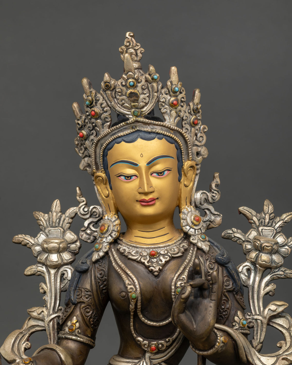 Green Tara Statue for Altar & Shrine | Goddess of Swift Protection