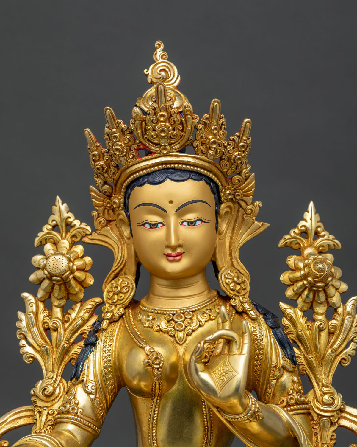 Green Tara Statue
