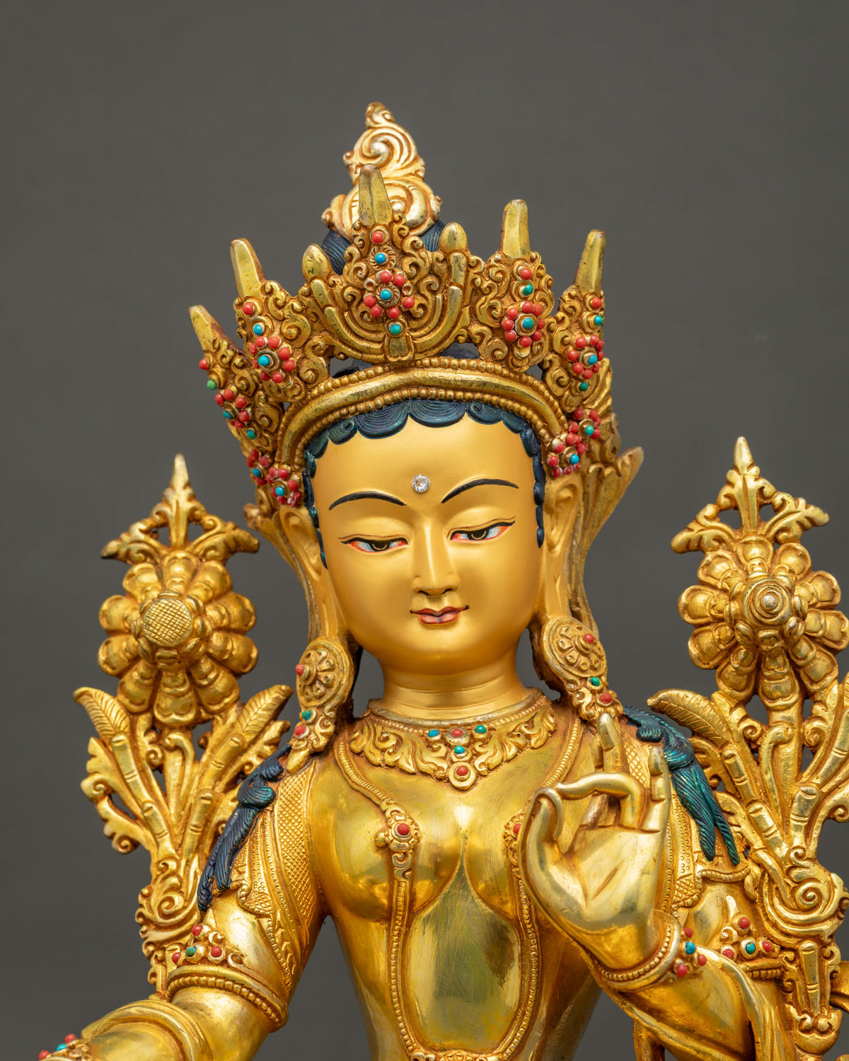 Green Tara Statue