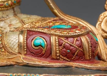 Green Tara Statue | Traditional Nepalese Craftsmanship
