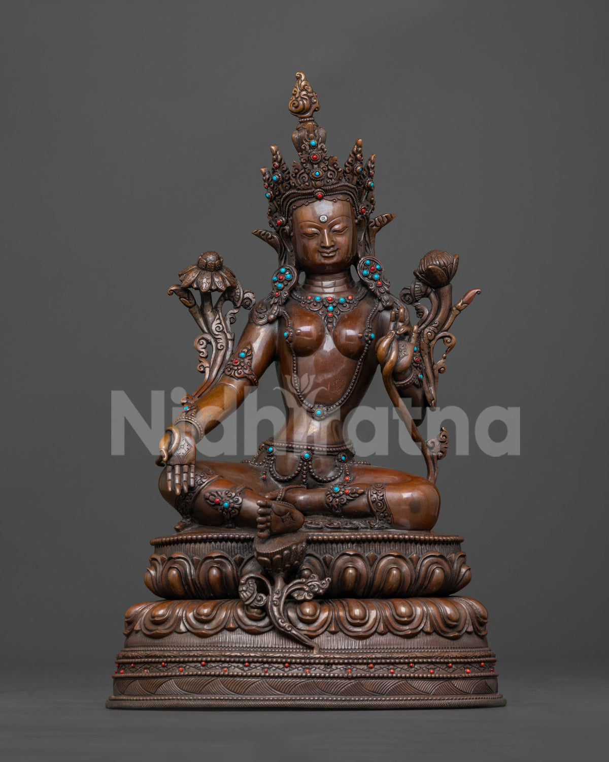 Divine Green Tara Sculpture: A Guardian of Compassion
