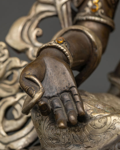 Green Tara Statue for Altar & Shrine | Goddess of Swift Protection