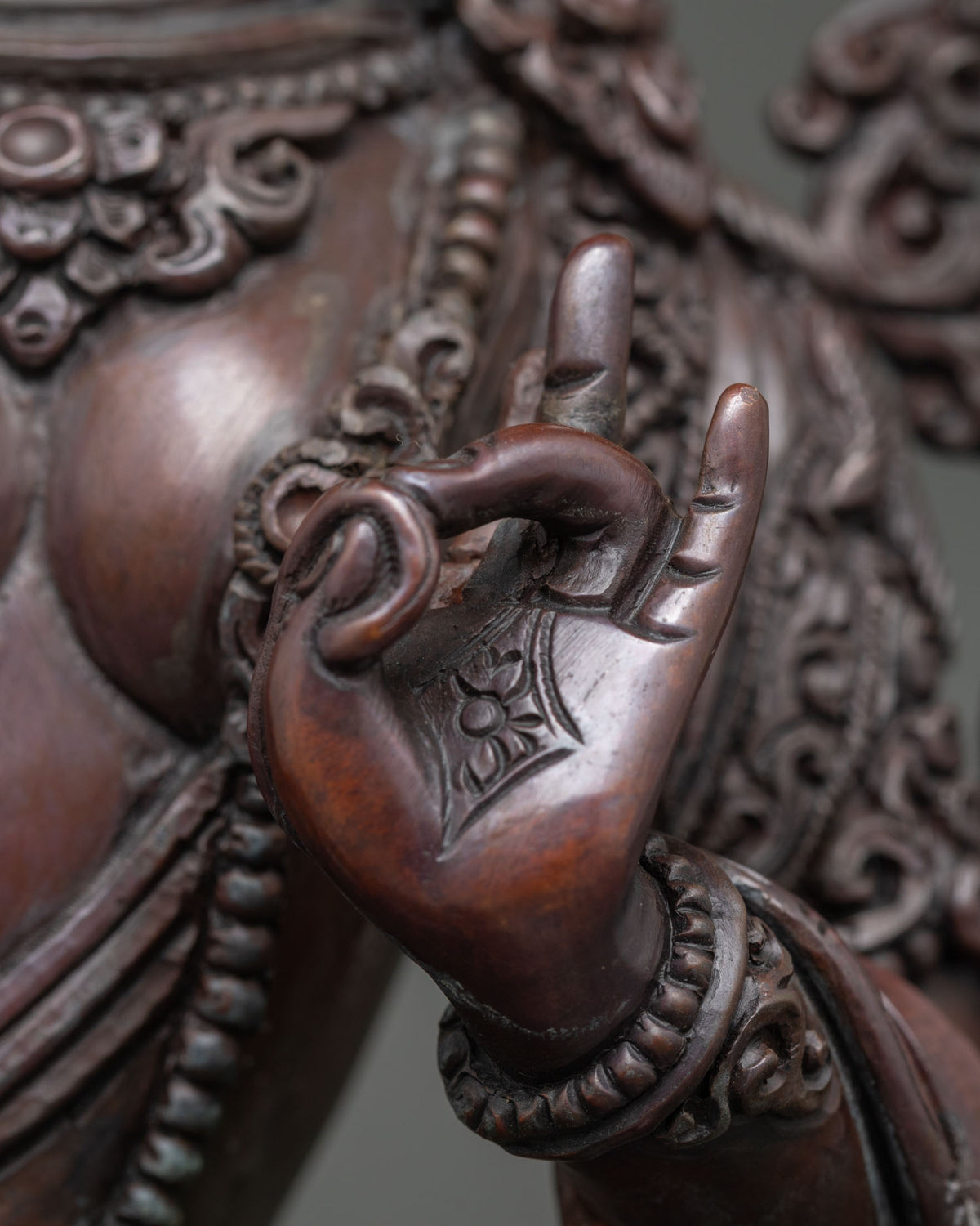 Handcrafted Green Tara Statue | Traditional Himalayan Artistry