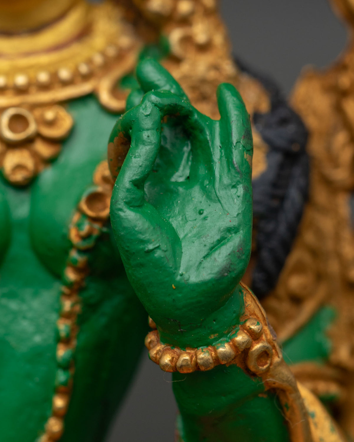 Green Tara Statue | Symbol of Protection and Wisdom