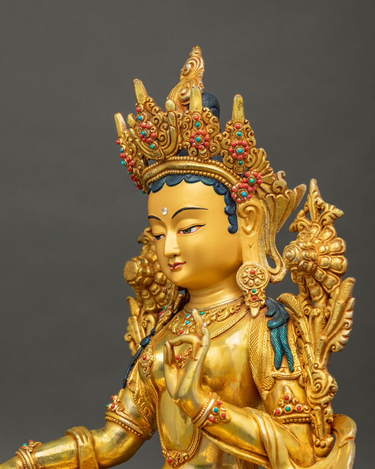 Green Tara Statue