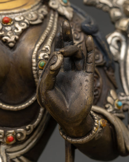 Green Tara Statue for Altar & Shrine | Goddess of Swift Protection