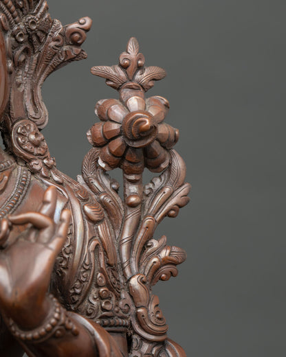 Green Tara Statue | Mother of Liberation Buddhist Sculpture