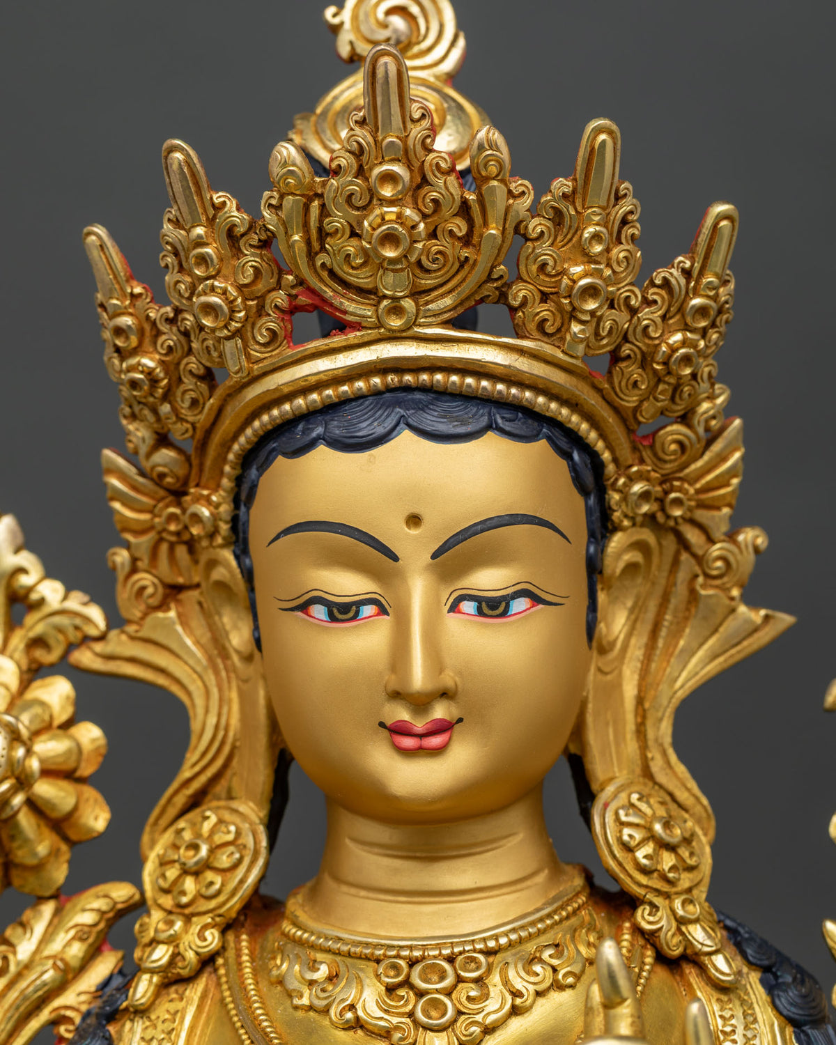 Green Tara Statue