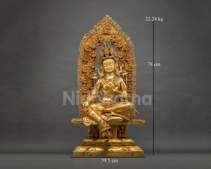 Green Tara Meditation Statue – Buddhist Home Decor & Altar Figure