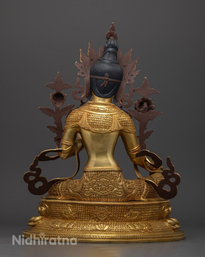 Buddhist Green Tara Sculpture