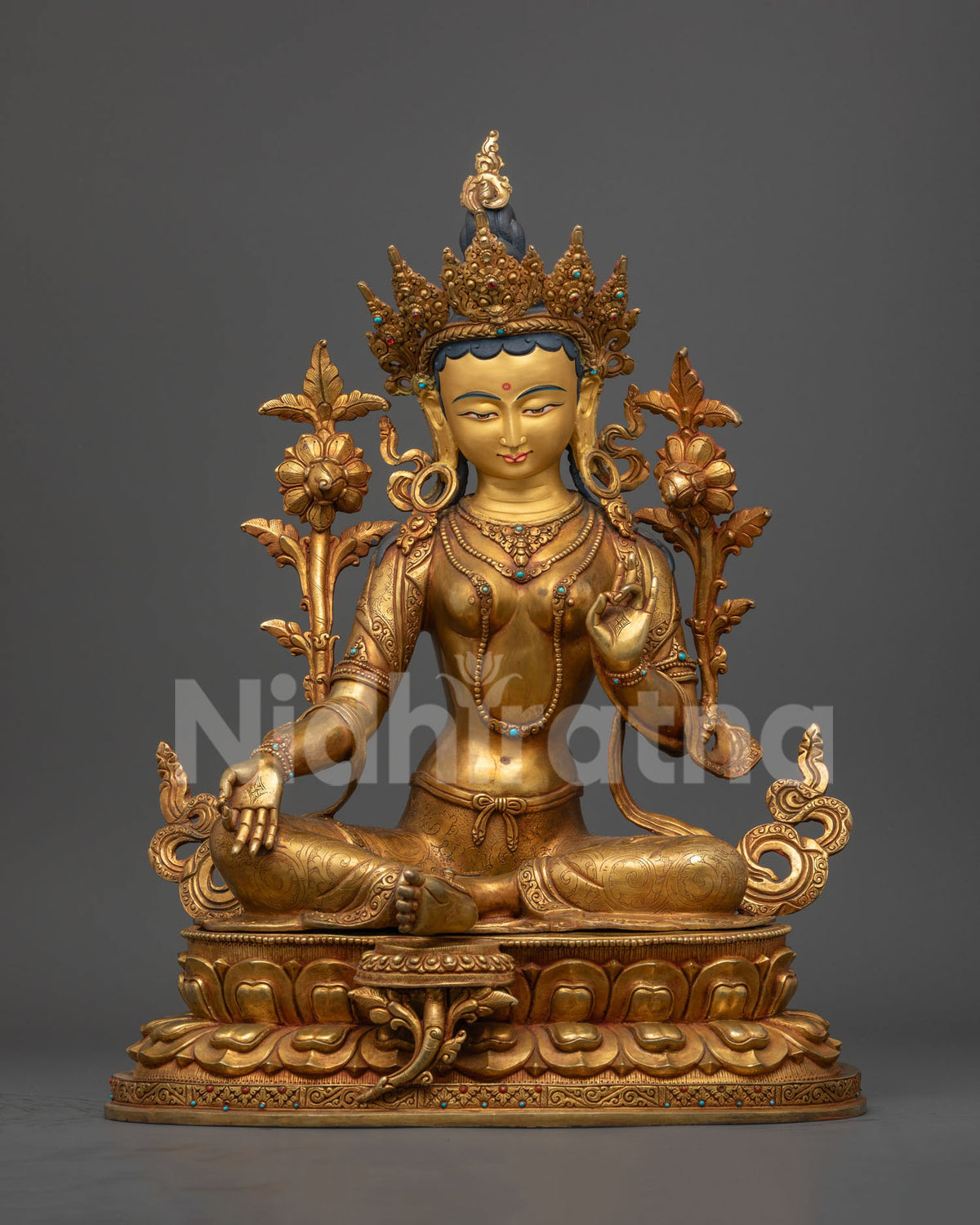 green tara statue: The Goddess of Compassion