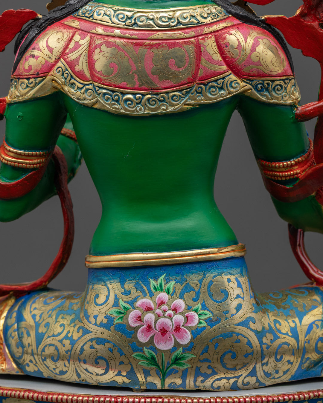 Meditative Mind Green Tara Mantra Practice Statue