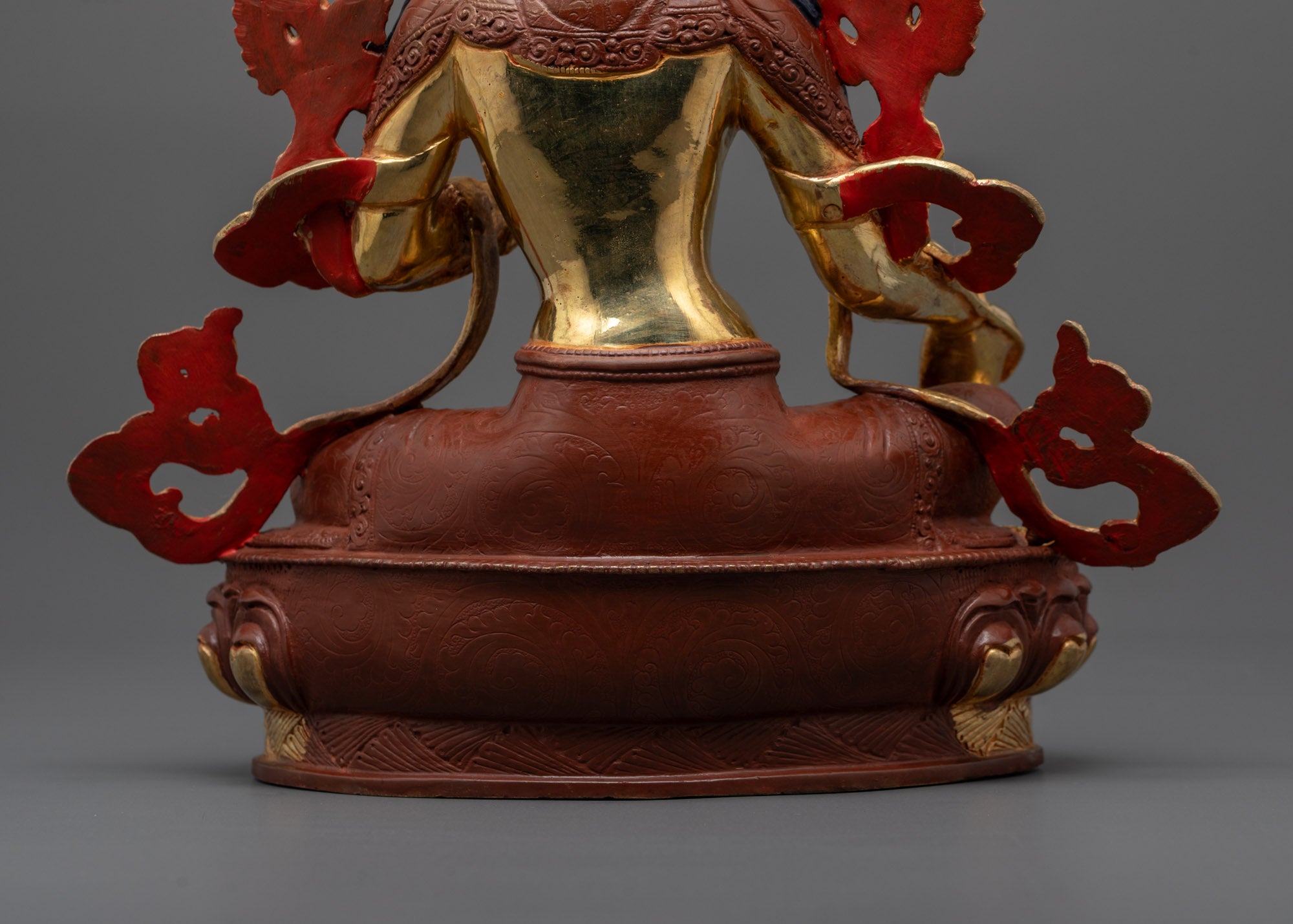 Green Tara Statue from Nepal | Authentic Buddhist Goddess Sculpture