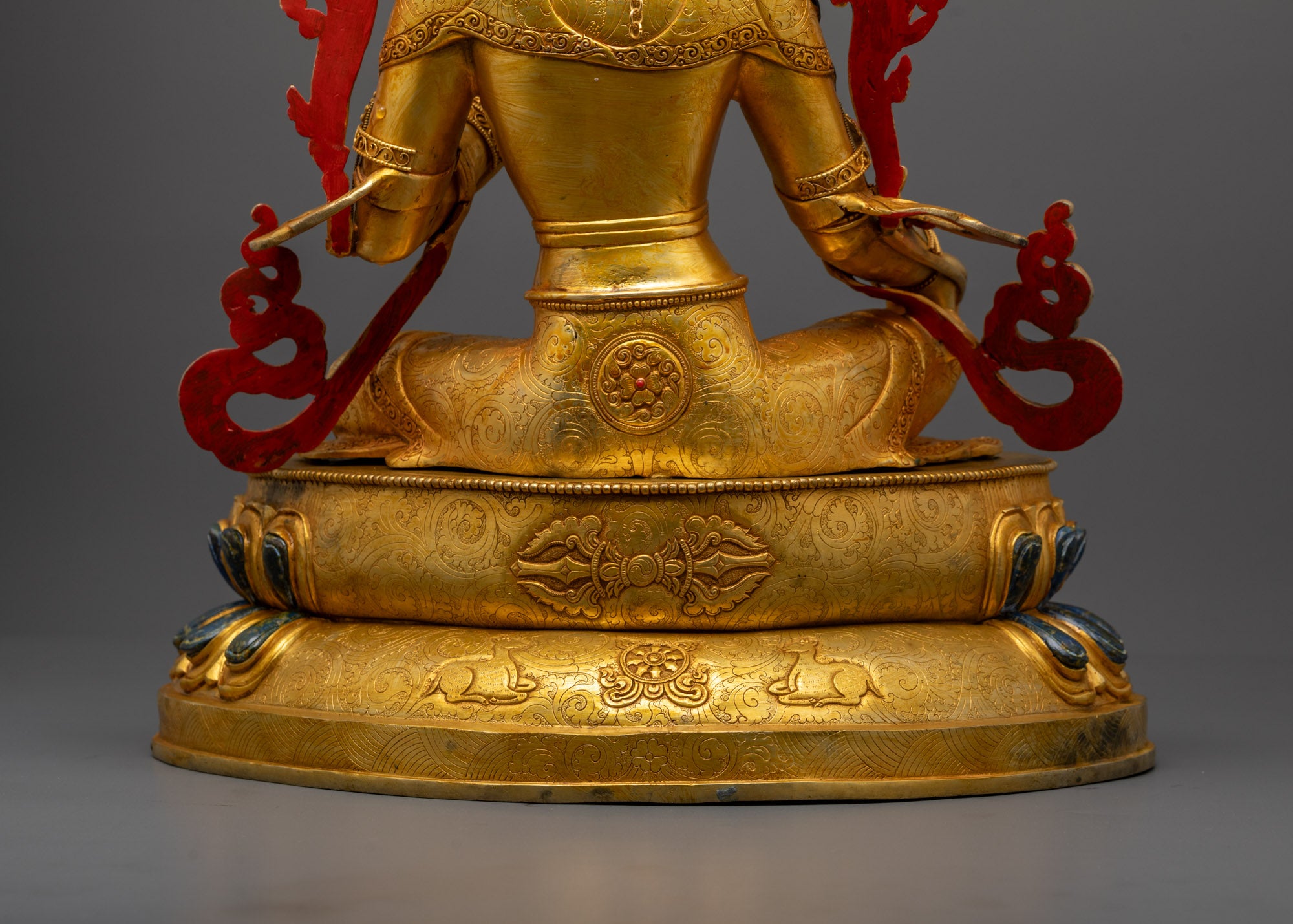 Premium Crystal Green Tara Statue | Sacred Buddhist Art