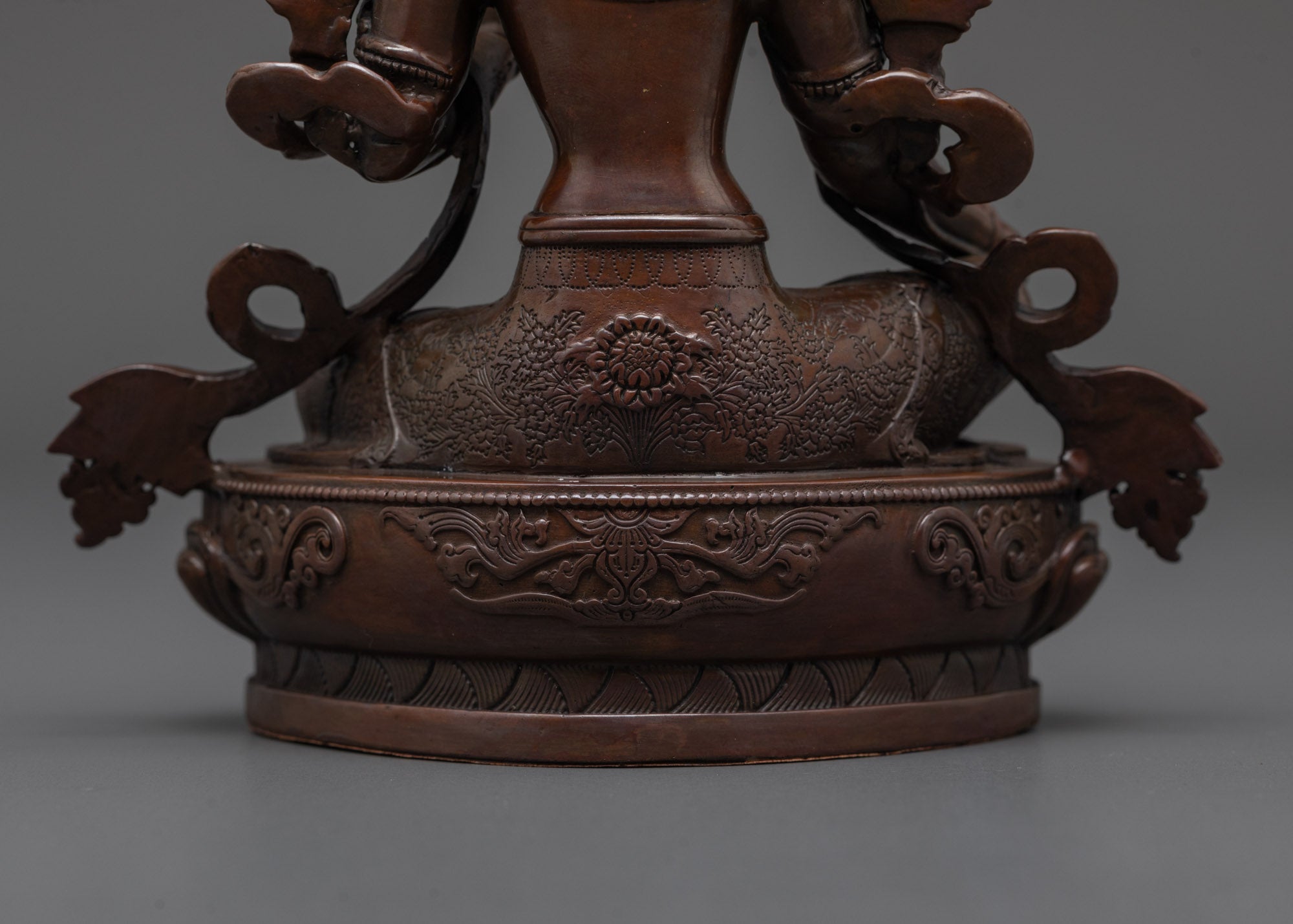 Green Tara Oxidized Statue | Machine-Made Protector Figure