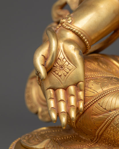 Compassionate Deity Green Tara Statue | Mother Of All Buddha