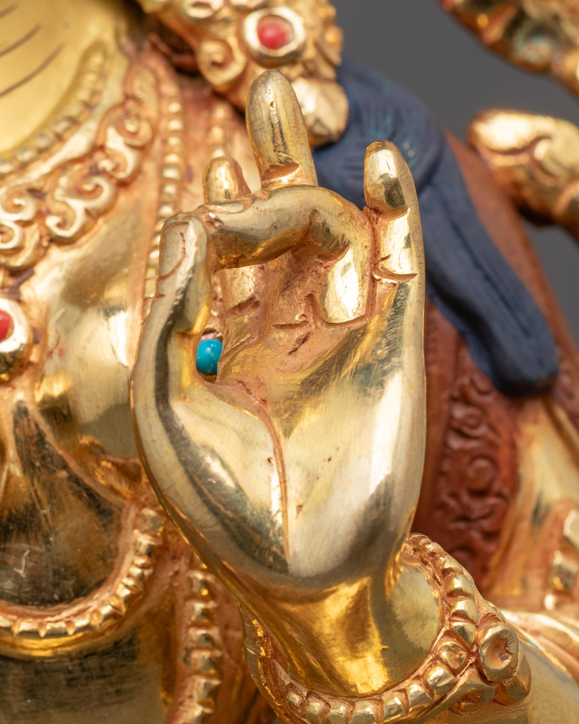 Authentic Green Tara Sculpture | Sacred Buddhist Art