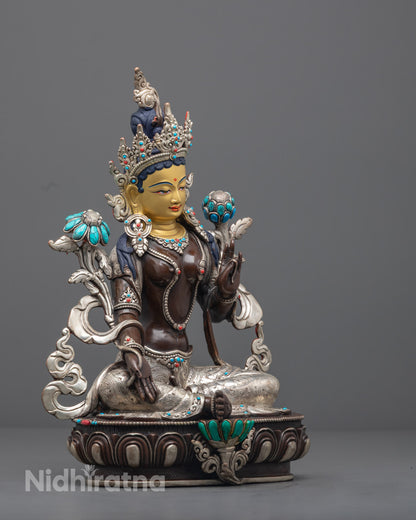 Bodhisattva Statue Set | Sacred Hand-Carved Deities