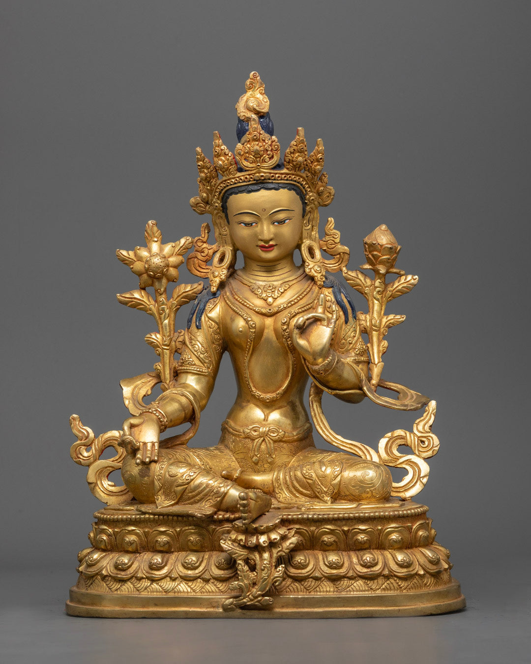 Green Tara Statue Nepal | Buddhist Deity