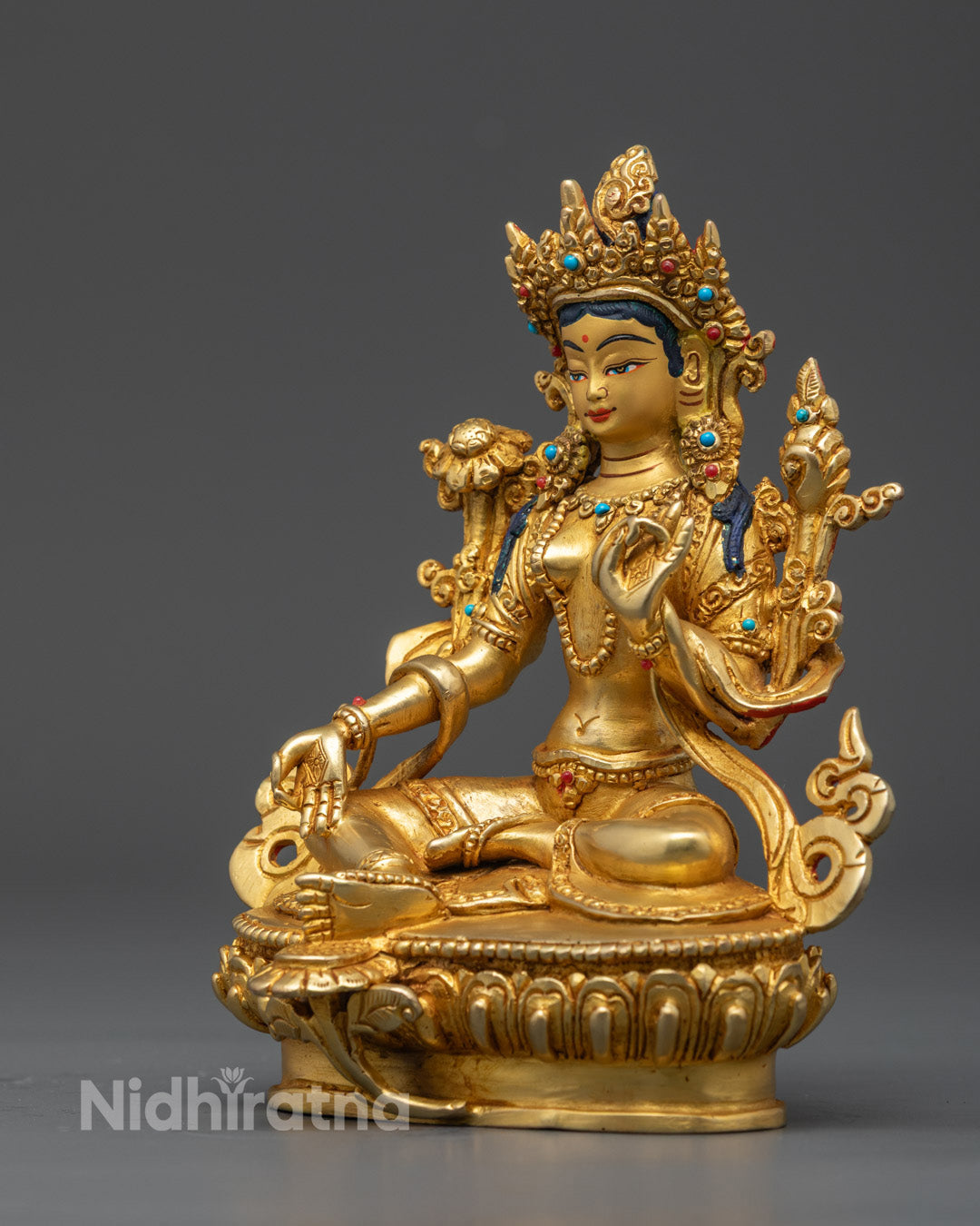 Green Tara Statue: Compassionate Protector of Enlightenment