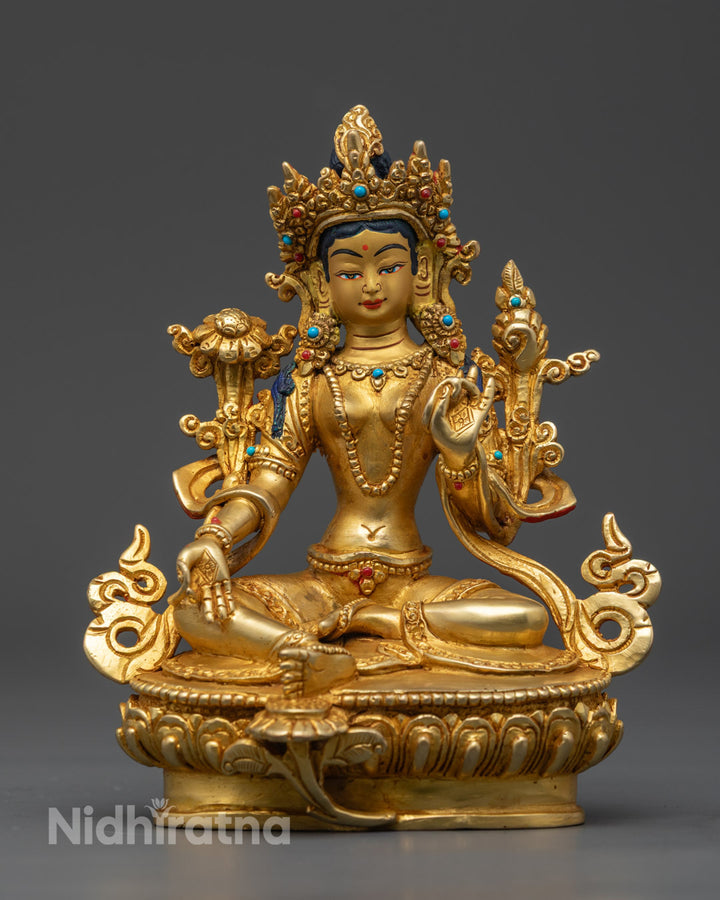 Green Tara Statue: Compassionate Protector of Enlightenment