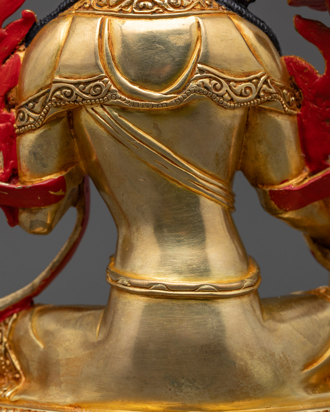 Green Tara Statue | Sacred Tibetan Buddhist Sculpture